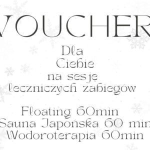 PROMOCYJNY VOUCHER ŚWIĄTECZNY  dla 2 osób 3 Zabiegi  -30%