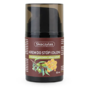 KREM do stóp i dłoni z woskiem pszczelim i oliwą z oliwek SKOCZYLAS